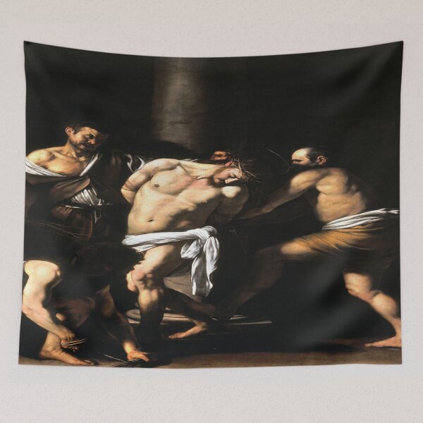 Item preview, Enhanced High Res Caravaggio The Flagellation of Christ 1607 designed and sold by beoverpowered.