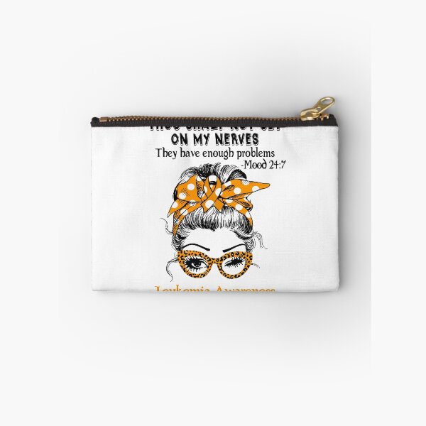 Item preview, Leukemia Awareness - Thou Shalt Not Get On My Nerves they have enough problems designed and sold by Aaron309.