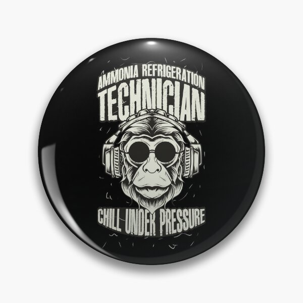 Item preview, Cool Ammonia Refrigeration Technician designed and sold by chillaxcats.