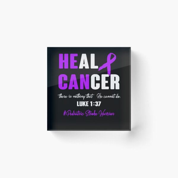 Item preview, Pediatric Stroke Awareness - Heal Cancer - Support Pediatric Stroke Warrior Gifts designed and sold by ElizabethS809.