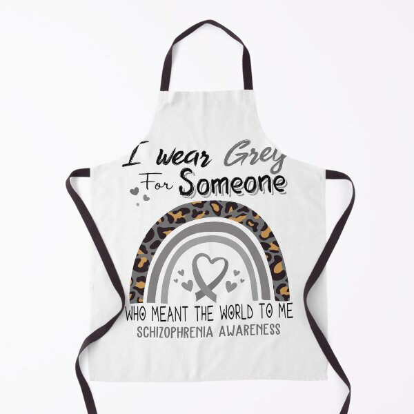 Item preview, Schizophrenia Awareness I Wear Grey for Someone Who Meant The World To Me designed and sold by GennieShop.