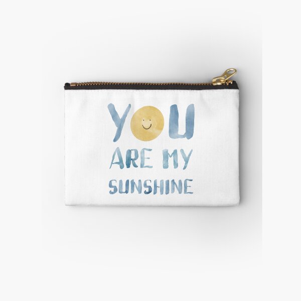Item preview,  You are my sunshine- blue yellow watercolour  designed and sold by Inktown.