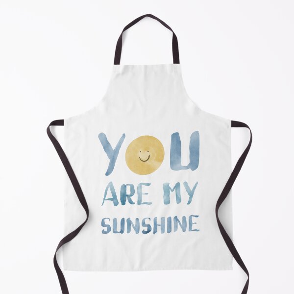 Item preview, You are my sunshine- blue yellow watercolour designed and sold by Inktown.