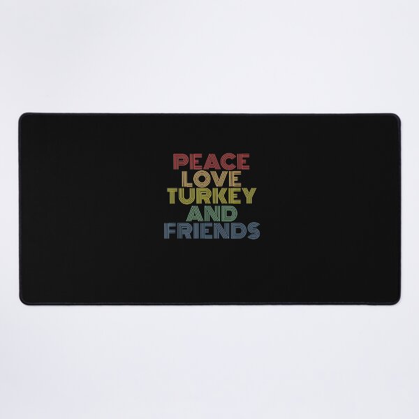 Item preview, Peace Love Turkey And Friends Thanksgiving Funny T-Shirt designed and sold by BregerMallory.