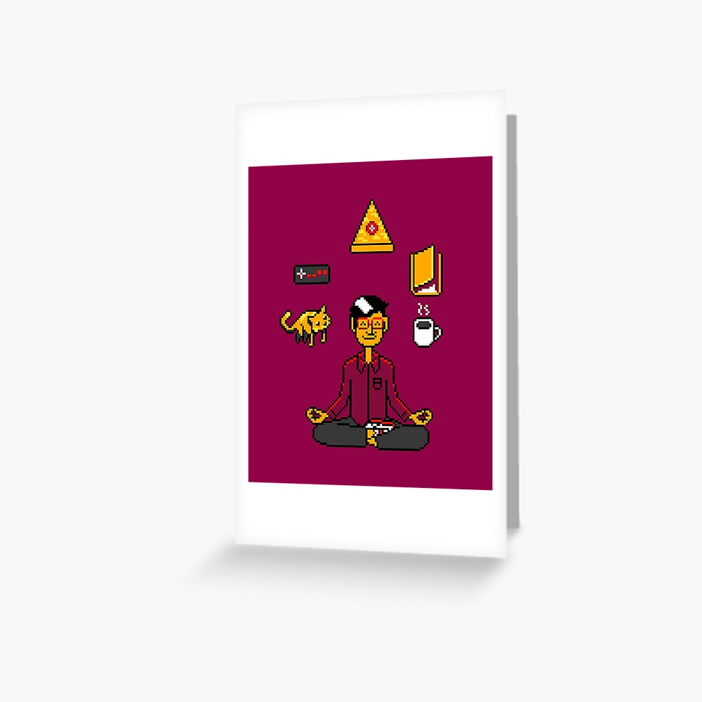 Item preview, Greeting Card designed and sold by tobiasfonseca.