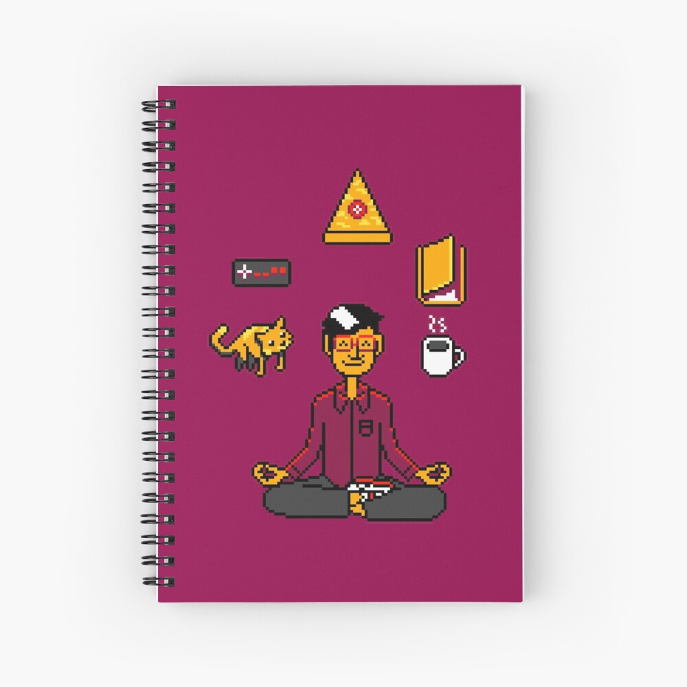 Item preview, Spiral Notebook designed and sold by tobiasfonseca.