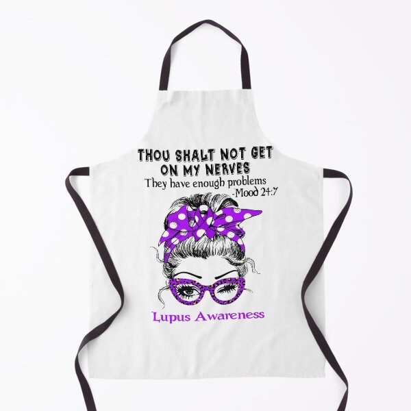 Item preview, Lupus Awareness - Thou Shalt Not Get On My Nerves they have enough problems designed and sold by Aaron309.