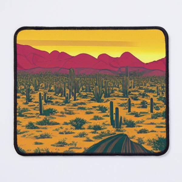 Item preview, Saguaro Sunset designed and sold by UncannyCanvas.