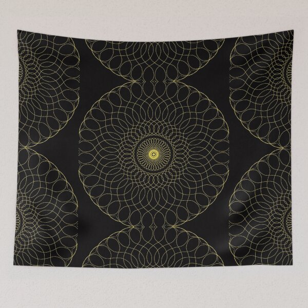 Item preview, Wavy Circle Pattern designed and sold by ArtRarities.