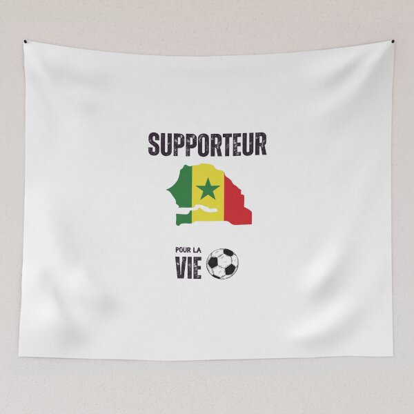 Item preview, Senegal football team, fan of the Lions of Senegal-passion foot designed and sold by Passionfoot.