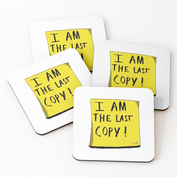 Item preview, I am the Last Copy designed and sold by Zach Cobb.