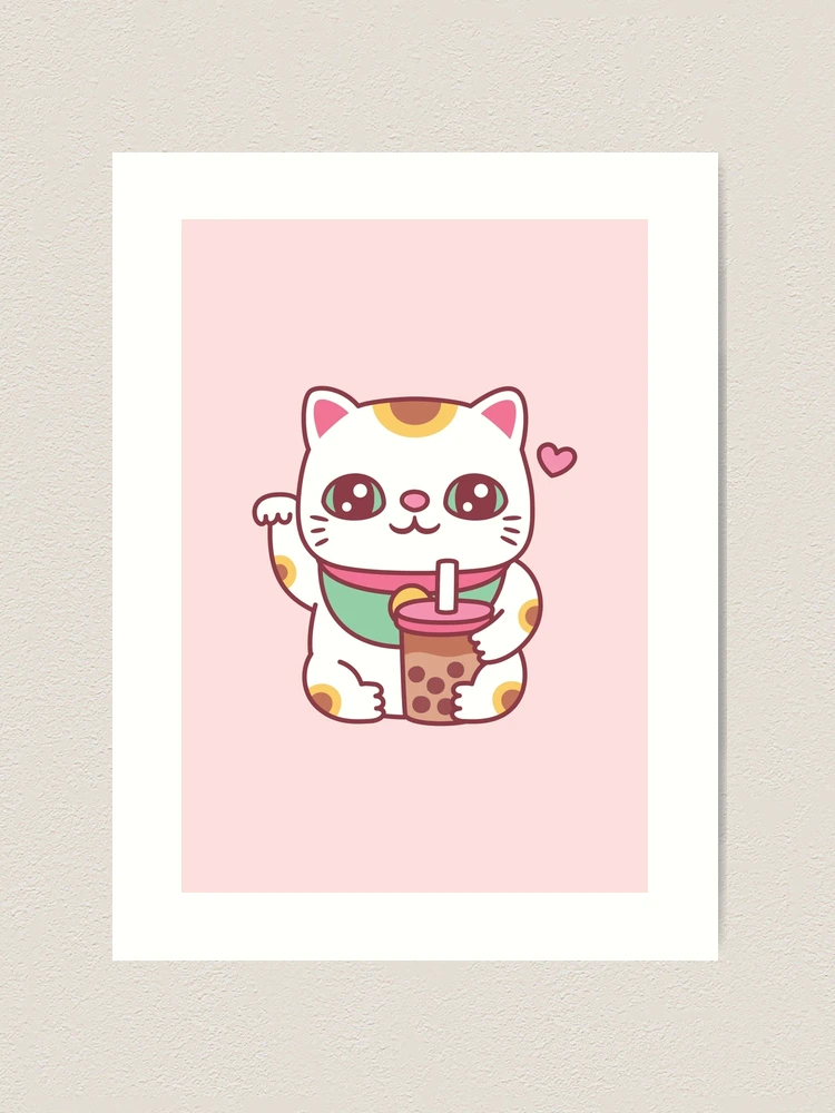 絵画。壁掛け原画【Cute cat cake】0 3 絵画。壁掛け原画【Cute cat cake】0 3 絵画
