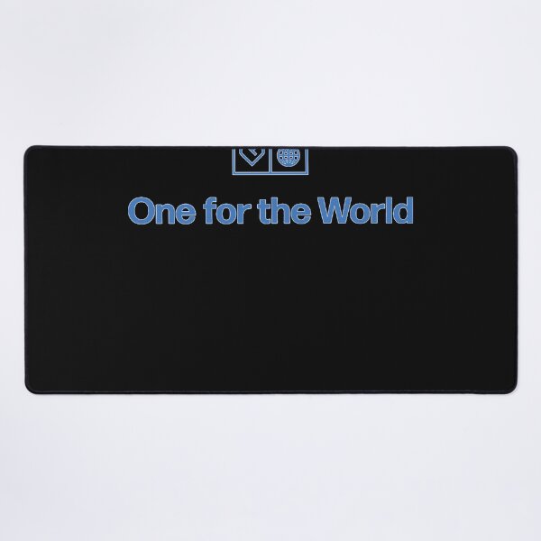 Item preview, One for the World Classic Logo - Front - Blue  designed and sold by Nealdges.