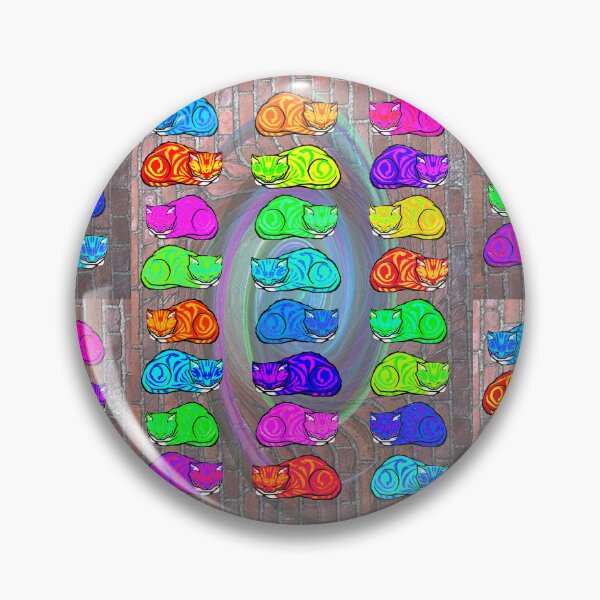 Item preview, espdzines-COLORFUL CATS 2 designed and sold by EspDzines.