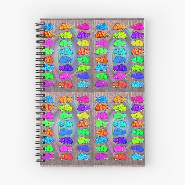 Item preview, espdzines-COLORFUL CATS 2 designed and sold by EspDzines.