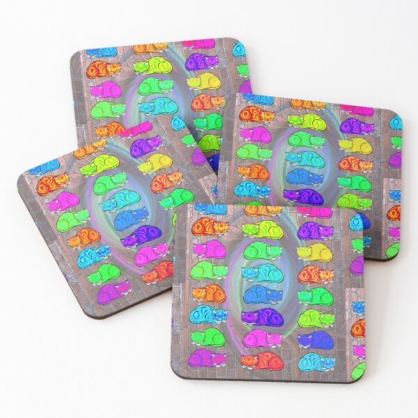 Item preview, espdzines-COLORFUL CATS 2 designed and sold by EspDzines.