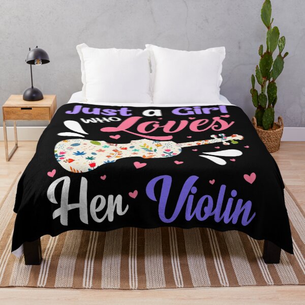 Item preview, Just A Girl Who Loves Her Violin designed and sold by Abaddon-art.