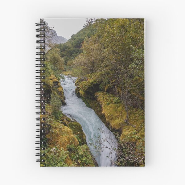 Item preview, Mountain river between mossy stones and trees designed and sold by EG Creativity Art.