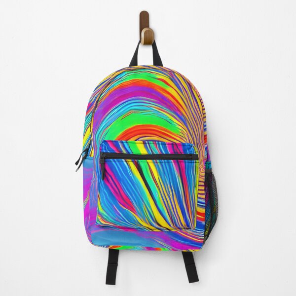 Item preview, Bizarre rainbow colorful pattern designed and sold by winterswinner.