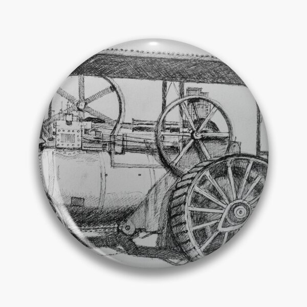 Item preview, Historic Steam Powered Traction Engine designed and sold by Dai Wynn Fine Art.