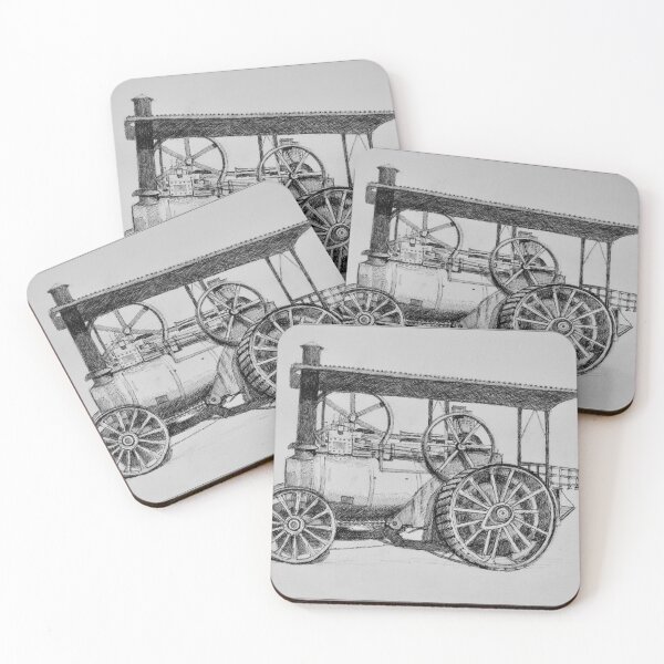 Item preview, Historic Steam Powered Traction Engine designed and sold by Dai Wynn Fine Art.