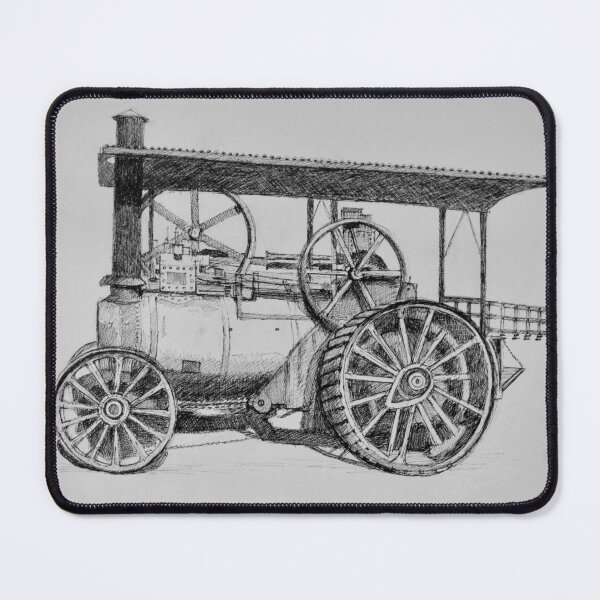 Item preview, Historic Steam Powered Traction Engine designed and sold by Dai Wynn Fine Art.