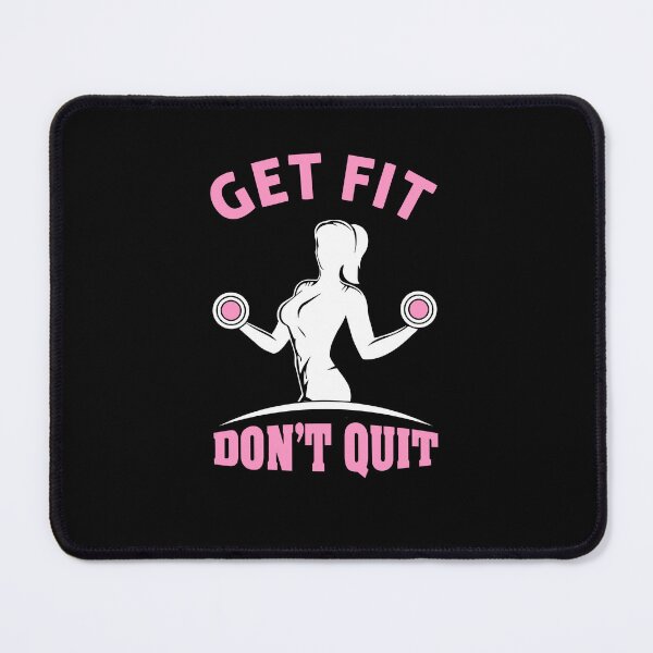 Item preview, Get Fit Don't Quit designed and sold by FanityPrints.
