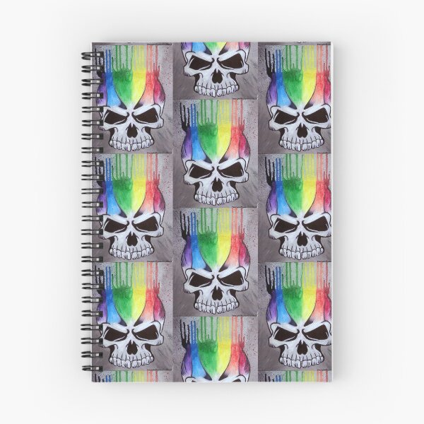 Item preview, Rainbow skull designed and sold by mkfloriomanning.