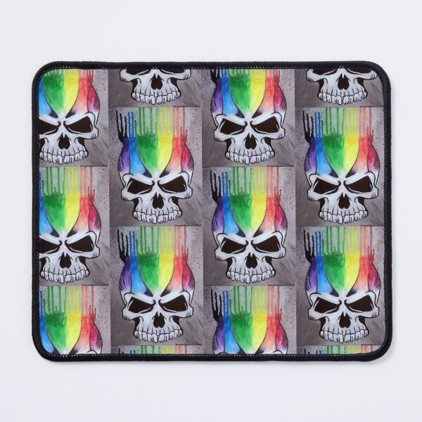 Item preview, Rainbow skull designed and sold by mkfloriomanning.