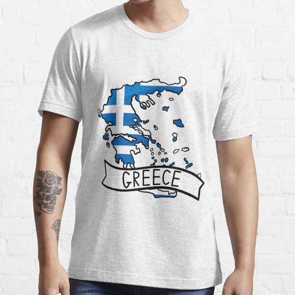 art du drapeau grec T-shirt essentiel