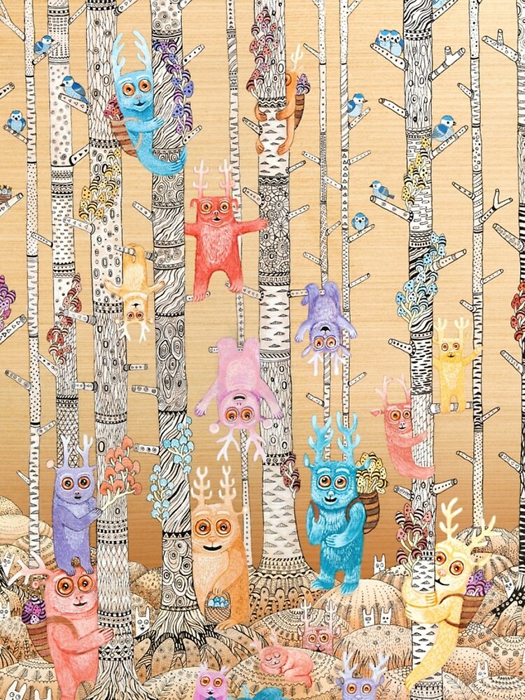 Thumbnail 5 of 5, iPhone Case, Bugaboo Forest designed and sold by Ruta.