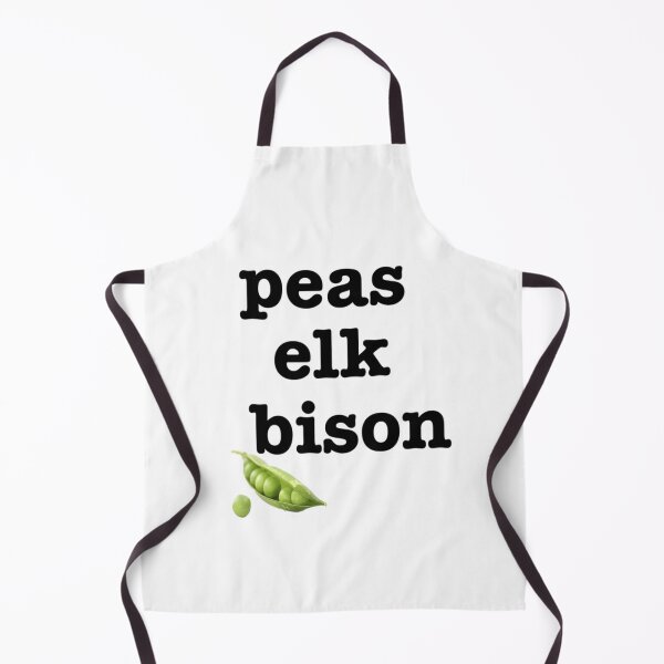 Item preview, peas elk bison designed and sold by GeekdMadnessd.