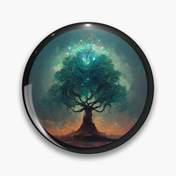 Item preview, Wise Mystical Tree AI generator designed and sold by GraymanShop.