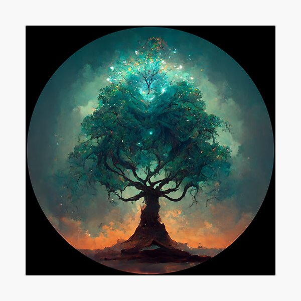 Wise Mystical Tree Christmas meme | Art Board Print