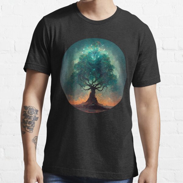 Wise Mystical Tree AI generator Poster for Sale by GraymanShop