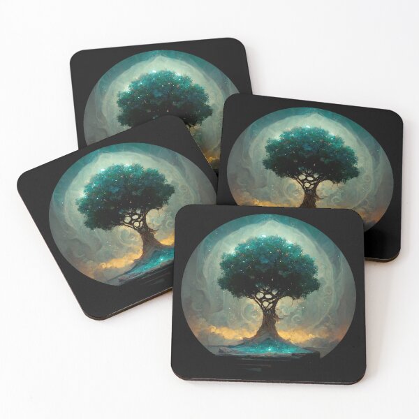 Item preview, Wise Mystical Tree AI generator designed and sold by GraymanShop.