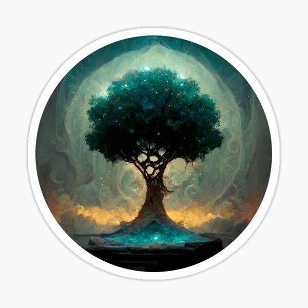 very wise mystical tree drawing｜TikTok Search