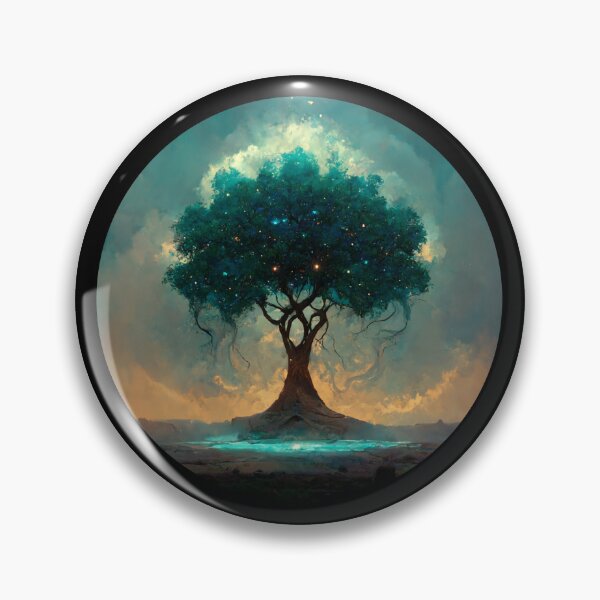 Item preview, Wise Mystical Tree AI generator designed and sold by GraymanShop.