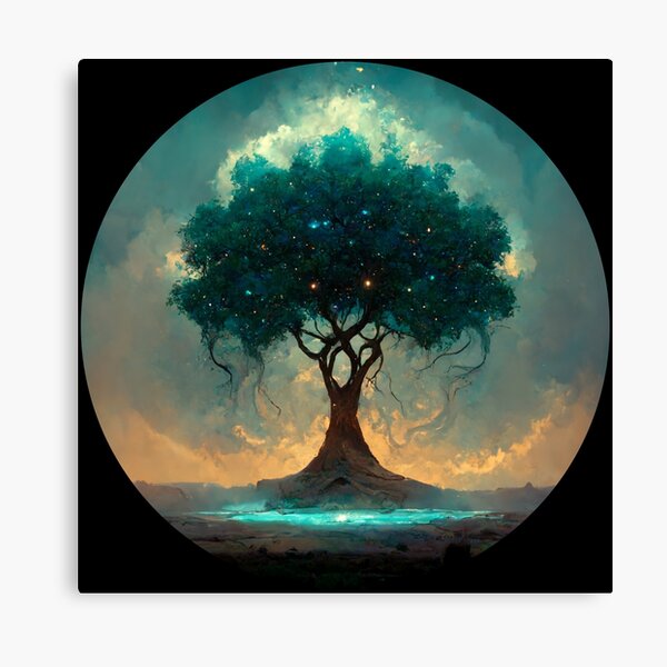 Wise Mystical Tree Wall Art for Sale