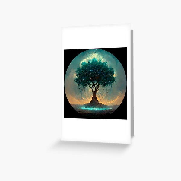 Buff Wise Mystical Tree Meme Sticker for Sale by Rezzhul