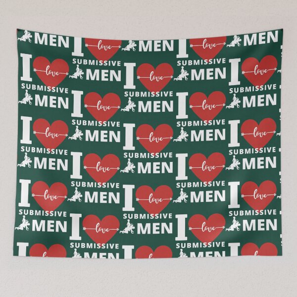 Item preview, I love submissive men                                  designed and sold by MiLKsensee.