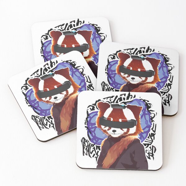 Item preview, VR Kungfu Master Racoon Red Panda designed and sold by Digital-Davinci.