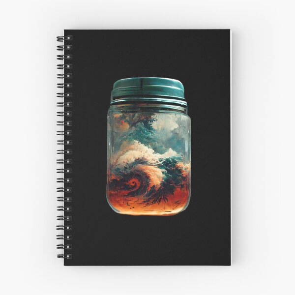 Item preview, Hurricane in Jar AI generator designed and sold by GraymanShop.