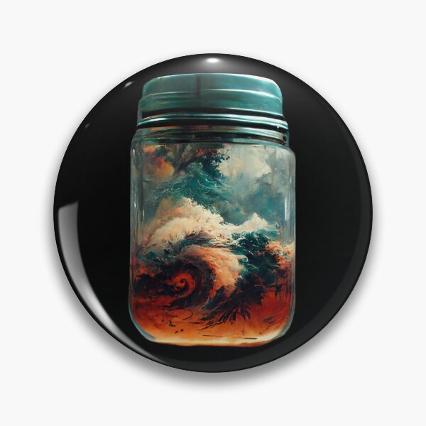 Item preview, Hurricane in Jar AI generator designed and sold by GraymanShop.