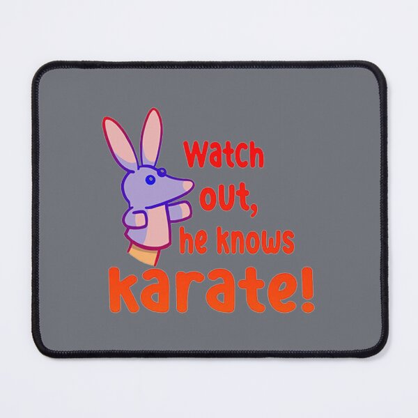 Item preview, Watch out,he knows karate designed and sold by Kaleblanc.