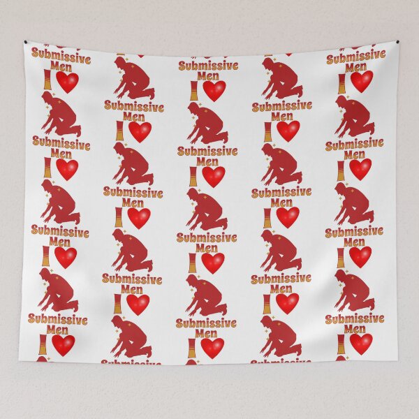 Item preview, I Love Submissive Men                           designed and sold by MiLKsensee.