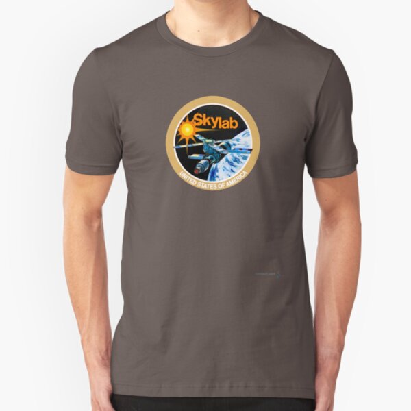 SKYLAB | America's first space station Slim Fit T-Shirt