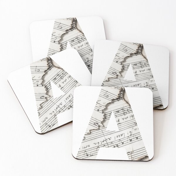 Item preview, Sheet Music Alphabet Letter 'A' designed and sold by AJGDesignsByAsh.
