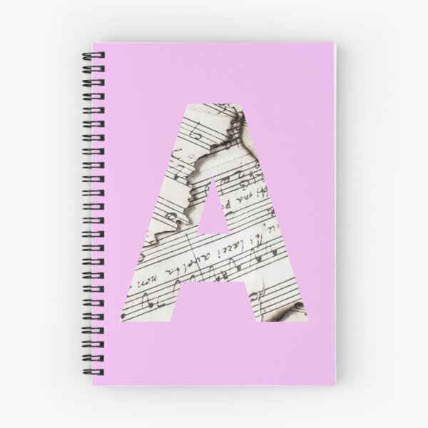 Item preview, Sheet Music Alphabet Letter 'A' designed and sold by AJGDesignsByAsh.