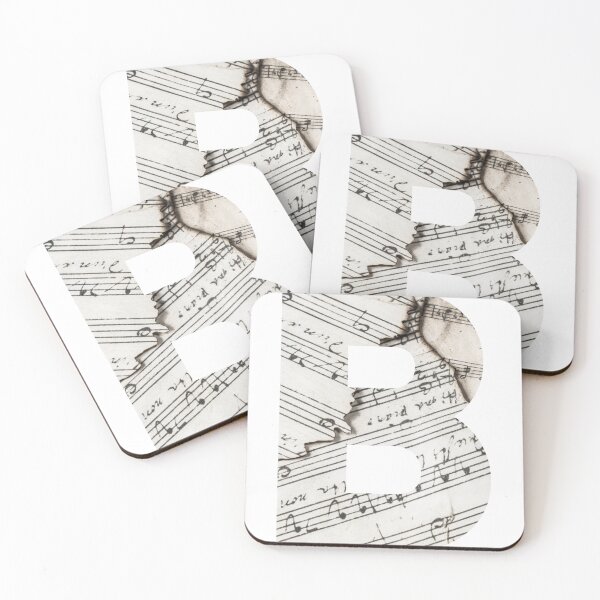 Item preview, Sheet Music Alphabet Letter 'B' designed and sold by AJGDesignsByAsh.